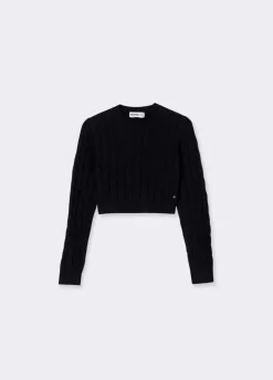 Trui Cropped Gevlochten