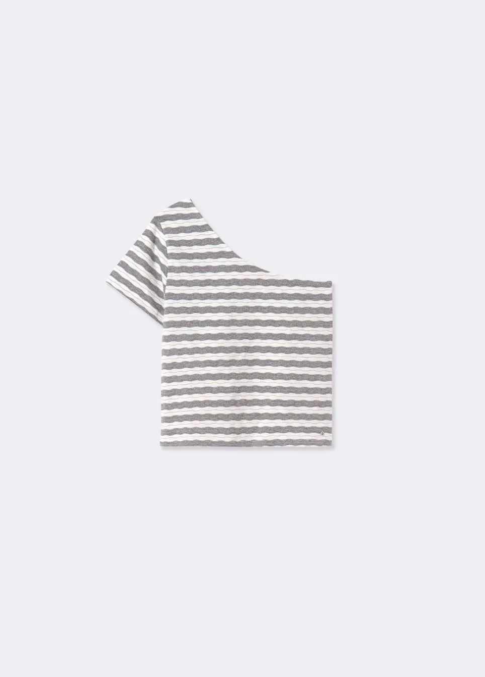 T-Shirt Asymmetrisch Mouw Volume