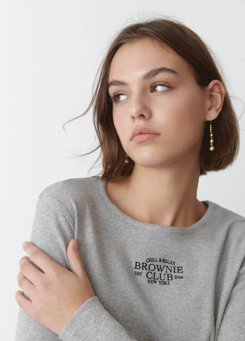 T-Shirt Baby Tee Lange Mouwen
