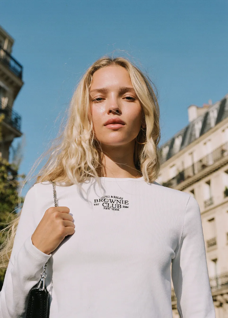 T-Shirt Baby Tee Lange Mouwen