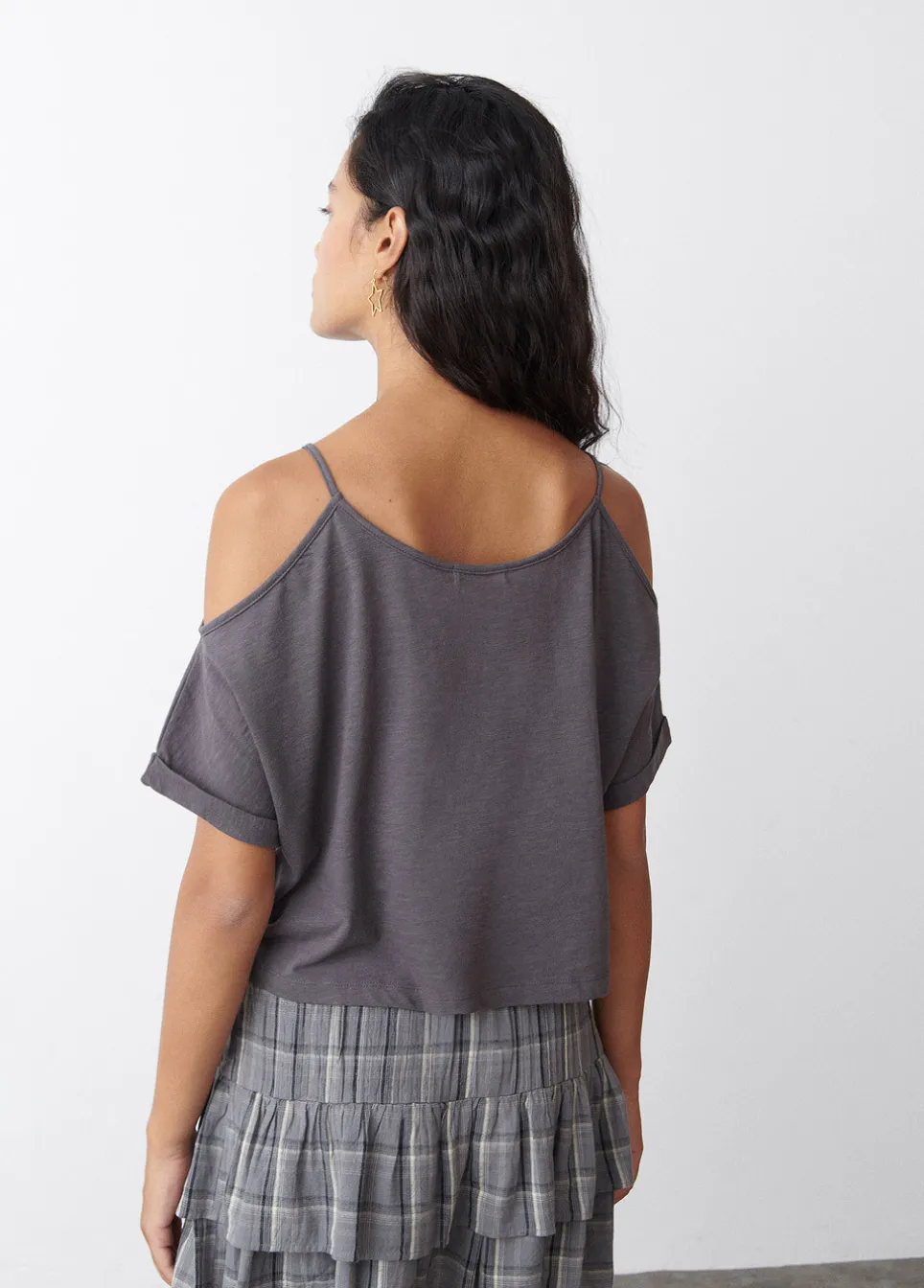 T-Shirt Claudie Bandjes Schouders