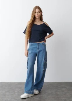 T-Shirt Claudie Bandjes Schouders