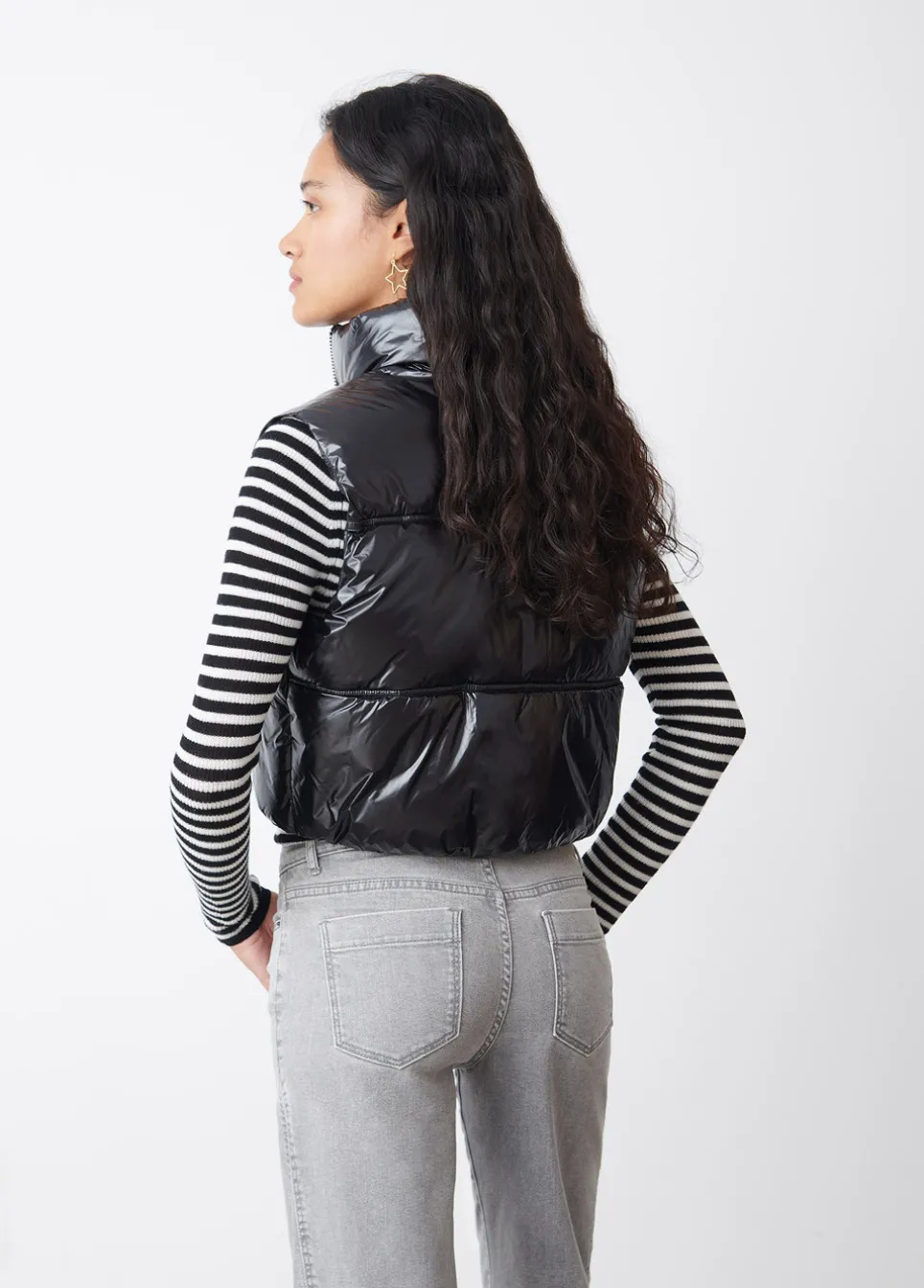 Vest Gevoerd Vinyl