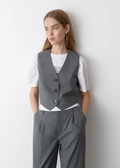 Vest Kort Getailleerd