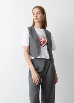 Vest Kort Getailleerd